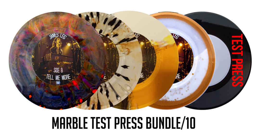 James Leg Marble Test Press Bundle/ 10 (Ships in 2-3 weeks)