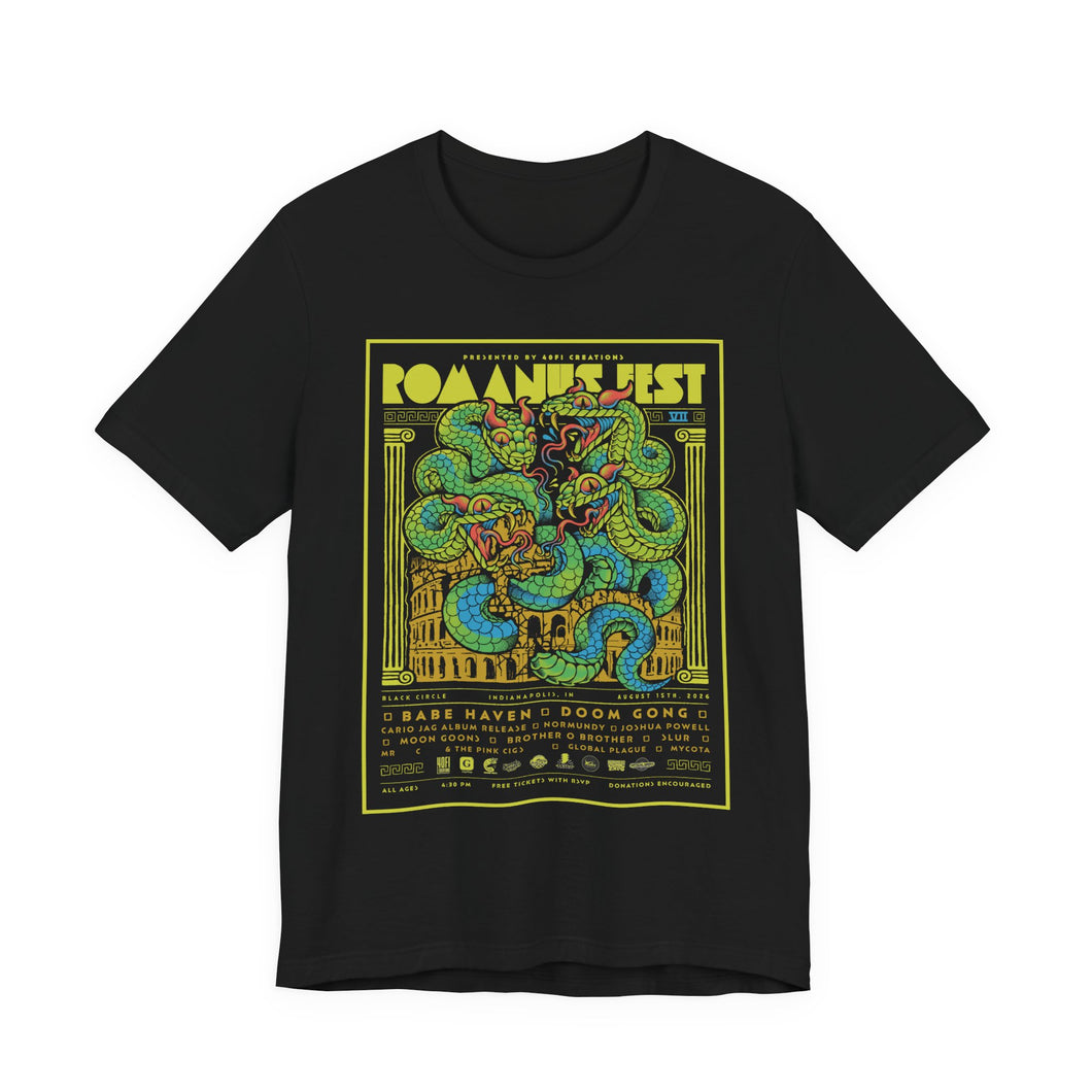 Medusa Snake Rock Poster T-Shirt