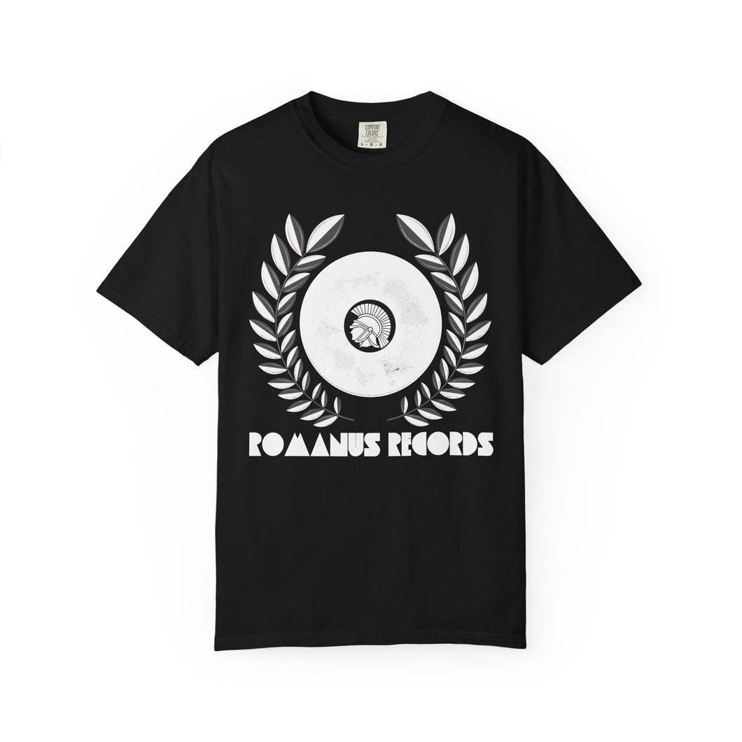 Romanus Black & White Logo Tee