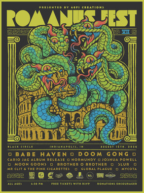 ROMANUS FEST VIII (FREE TIXS WITH RSVP) INDIANAPOLIS