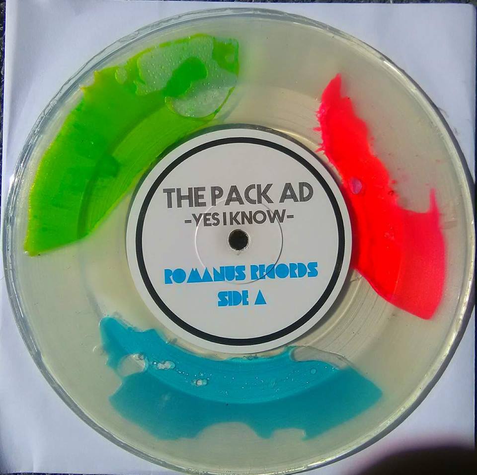 The Pack Ad (7 inch) Tri Color Liquid Filled A (US 48 AND CANADA SHIPPING ONLY)