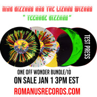 King Gizzard "TEENAGE GIZZARD" ONE OFF WONDER BUNDLE/10 (SHIPS IN 20 WEEKISH)