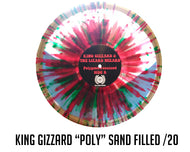 King Gizzard "Polygondwanaland" Sand Filled /20 (ships in 6-7 weeks)