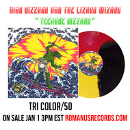 King Gizzard "TEENAGE GIZZARD"TRI COLOR/50 (SHIPS IN 20 WEEKISH)